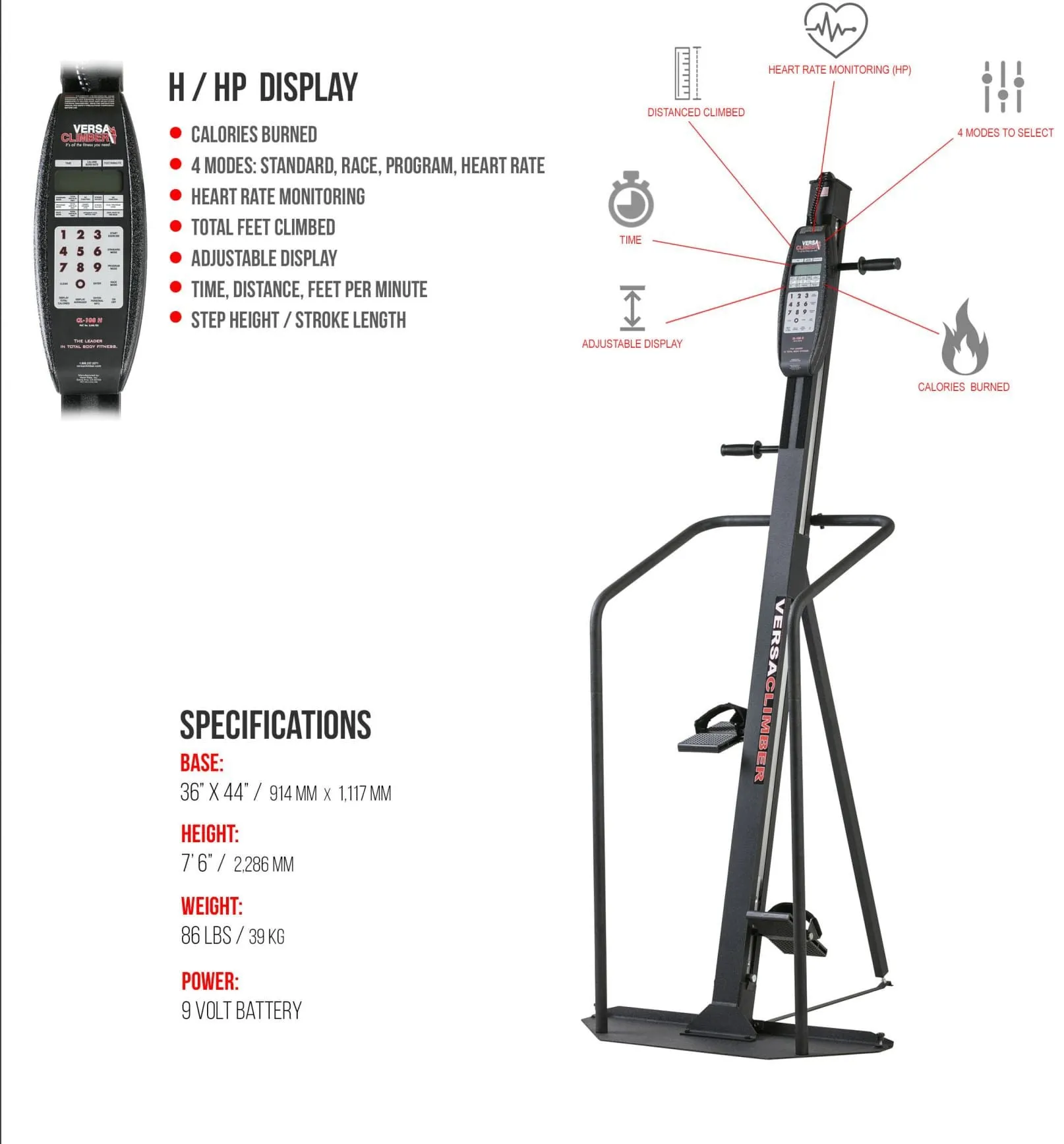 VersaClimber H/ HP
