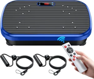 Vibration Plate Exercise Machine, Vibrating Plate Platform for Lymphatic Drainage Whole Body Vibration Plate Machine with 180 Speed Levels Helps Weight Loss Shaping Wellness