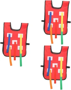 VICASKY 3 Sets Catching Tail Toys with Pull Tail Belt for Children Interactive Training Toy