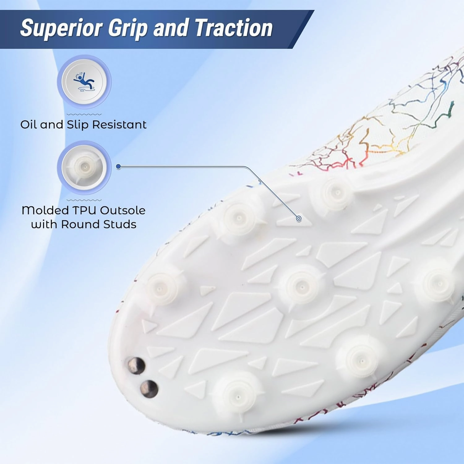 Vizari Zodiac Kids Indoor Soccer Shoes | Synthetic & Machine Washable Kids Soccer Cleats | Durable Football Shoes with Non-Marking Rubber Outsole for Maximum Traction for Boys and Girls