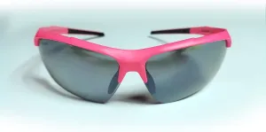 Volvik Sunglasses: Vibe Polarized Smoke/Pink