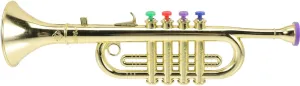VOSAREA Mini Instruments Trumpet Toy Lovely Design Promote Boys and Girls' Musical Abilities