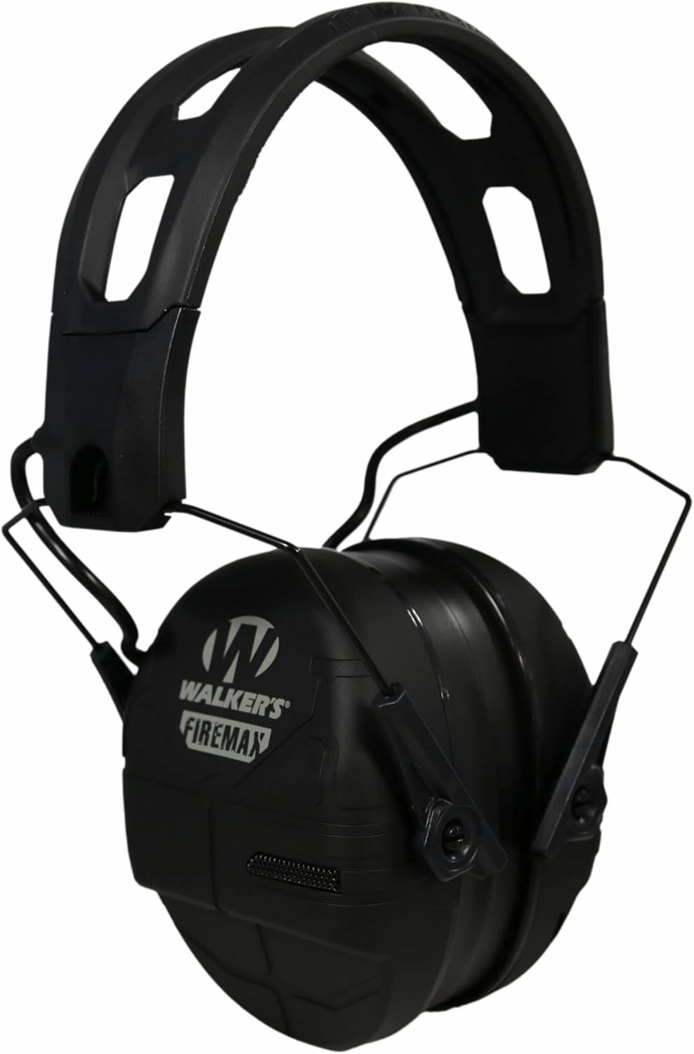 Walker's Rechargeable Lightweight Shooting Hunting Range Electronic Slim Low Profile Hearing Protection FireMax Earmuffs