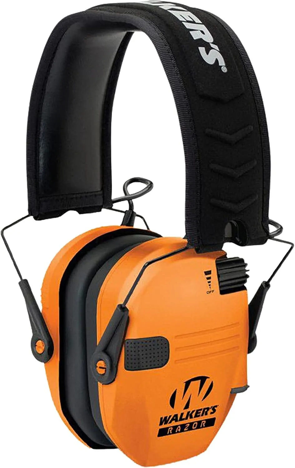 Walker's Razor Slim Ultra Low Profile Compact Design Adjustable Range Shooting Hunting Hearing Protection Electronic Earmuffs