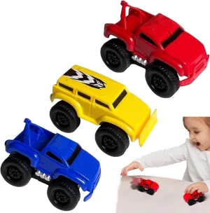 Wall Climbing Toy Car(3 Pcs), Anti-Gravitys Climbings, Pull-Back Inertial Toys, Educational Decompression