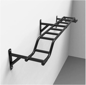 Wall Mounted Pull Up Bar - Heavy Duty Steel Fitness Bar for Home Gym, Climbing Frame/Parallel Bars, Supports Load Up to 300kg