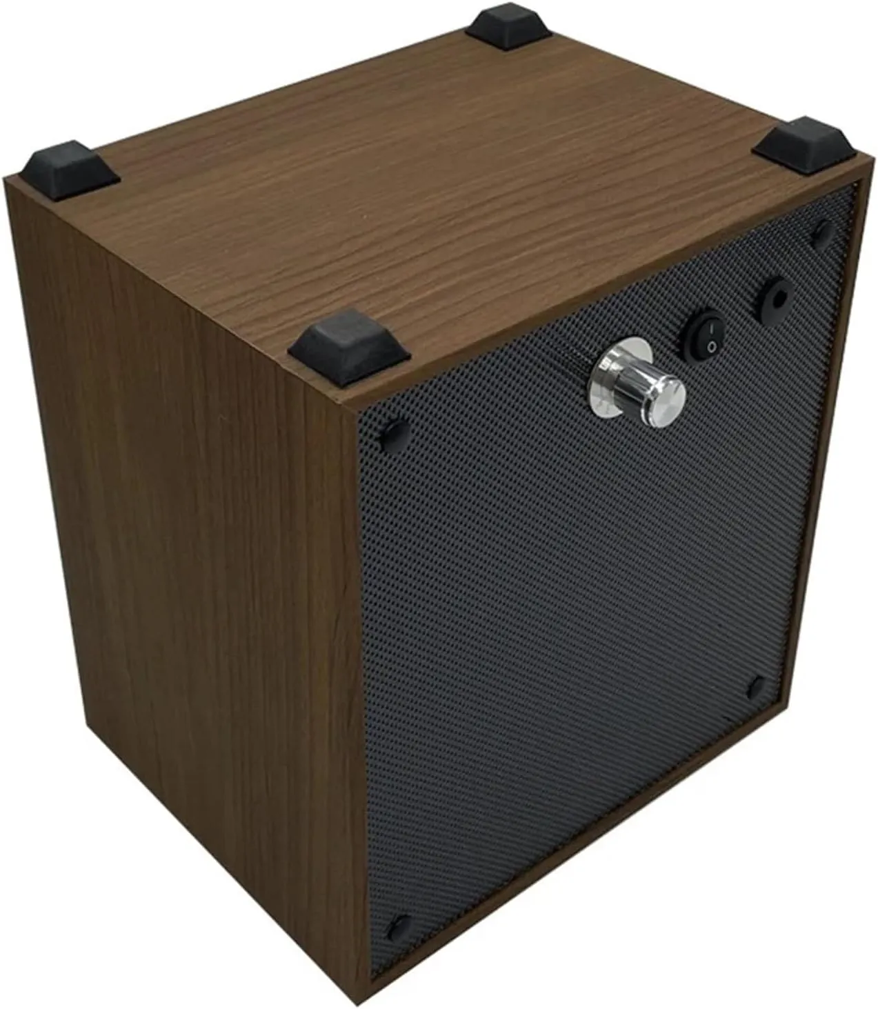 Watch Winders, Watch Winder for Automatic Watches Box Storage Dustproof Mechanical Watch Case Black Walnut Wood Safe MATA Box LED Ambient Light(USB Power Supply)