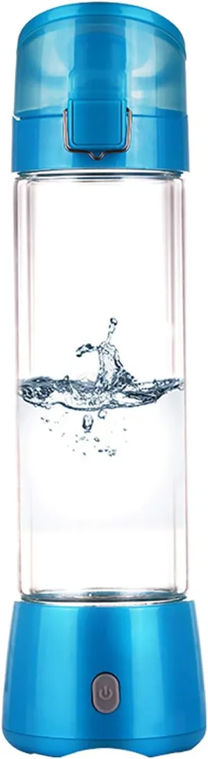Water Purifiers, Portable Hydrogen Rich Water Bottle Ionizer Generator Alkaline Water Filter USB Rechargeable with SPE Technology Make Hydrogen Content Up to 1600 PPB No Ozone No Residual Chlorine 5