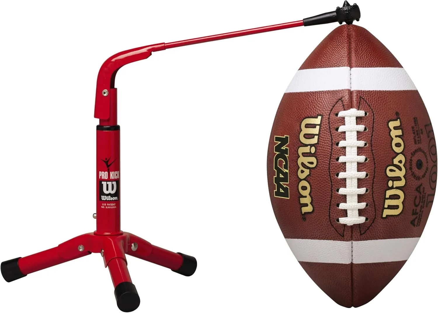 Wilson Pro Kick Football Holder - Red
