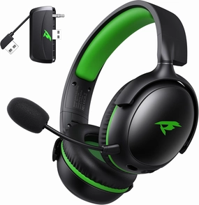 Wireless Gaming Headset for XBOX Series X|S|One, PC, PS5, PS4, Mac, Switch, Gaming Headphones with 2.4GHz, Bluetooth 5.4, 53MM 3D Stereo Sound, 60H Battery, Detachable Noise Canceling Mic, 3.5mm Wired