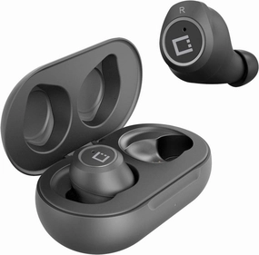 Wireless V5 Bluetooth Earbuds Compatible with HTC Myst with Charging case for in Ear Headphones. (V5.0 Black)