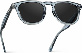 WMP Eyewear – Men’s Polarized Sport & Golf Sunglasses: Round Frame, Anti-Reflective Lenses, Non-Slip Nose Pads, Lightweight