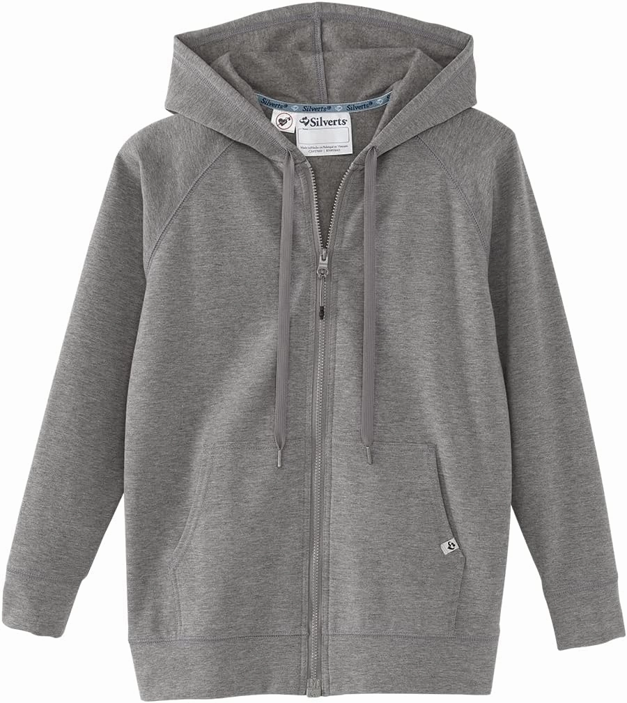 Women’s Magnetic Zipper Adaptive Hoodie with Pockets