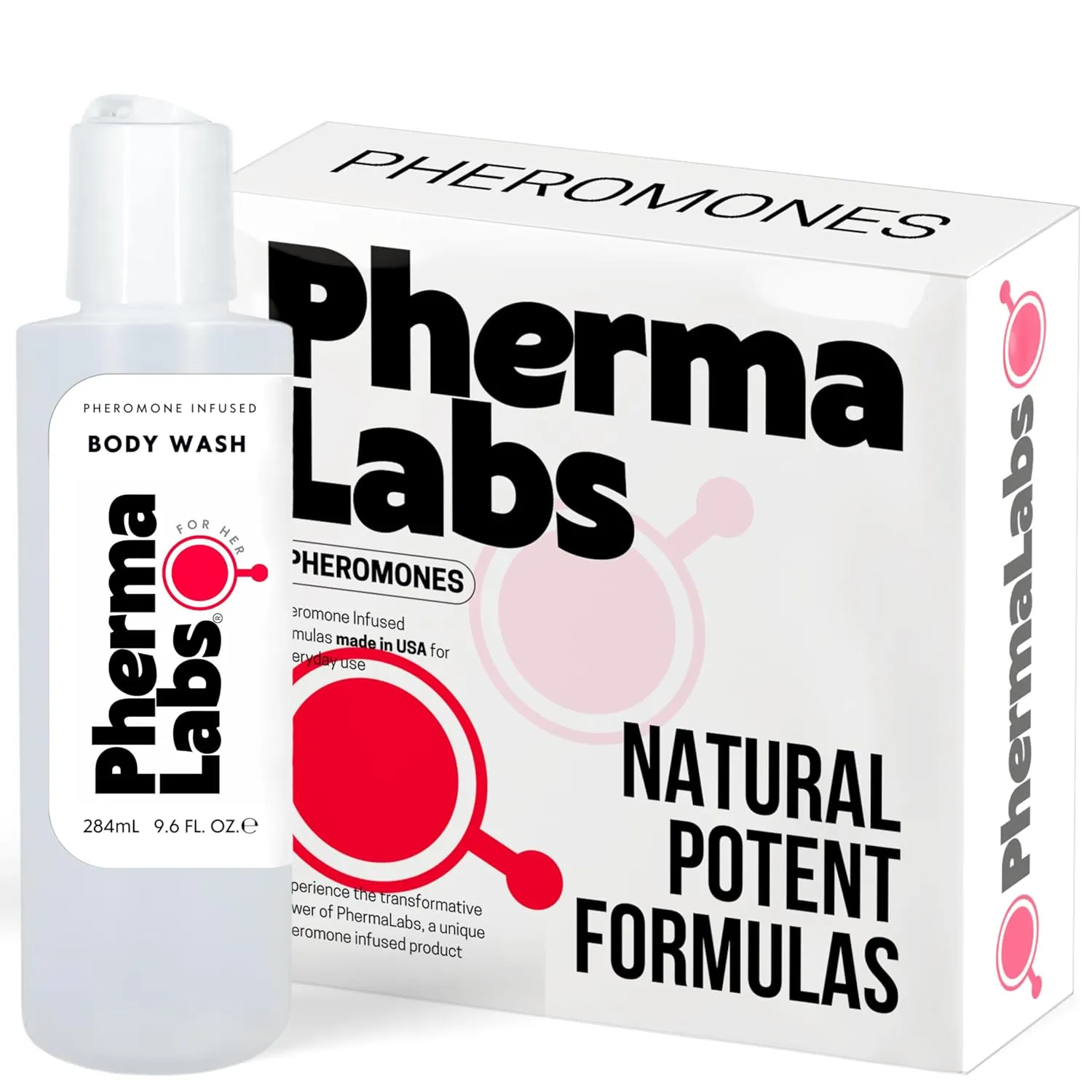 Women's Body Wash with Pheromones, 9.6 Fl Oz (Original Scent)