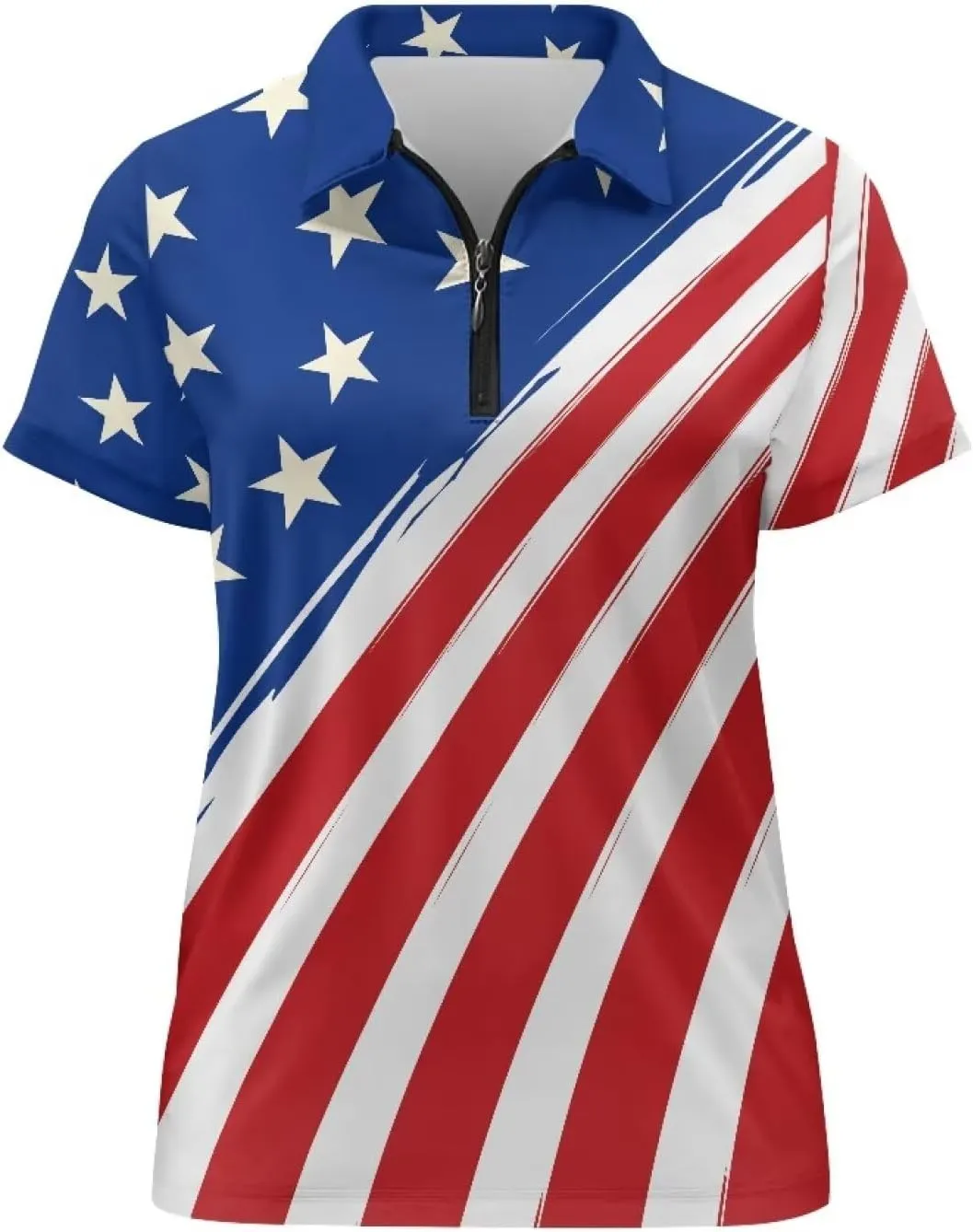 Women's Golf Polo Shirts Short Sleeve Collared Tennis Shirt UPF 50  Workout Athletic Tops Lightweight Quick Dry