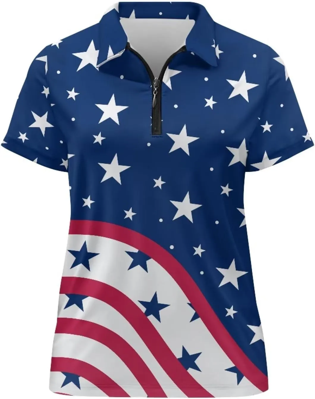 Women's Golf Polo Shirts Short Sleeve Collared Tennis Shirt UPF 50  Workout Athletic Tops Lightweight Quick Dry