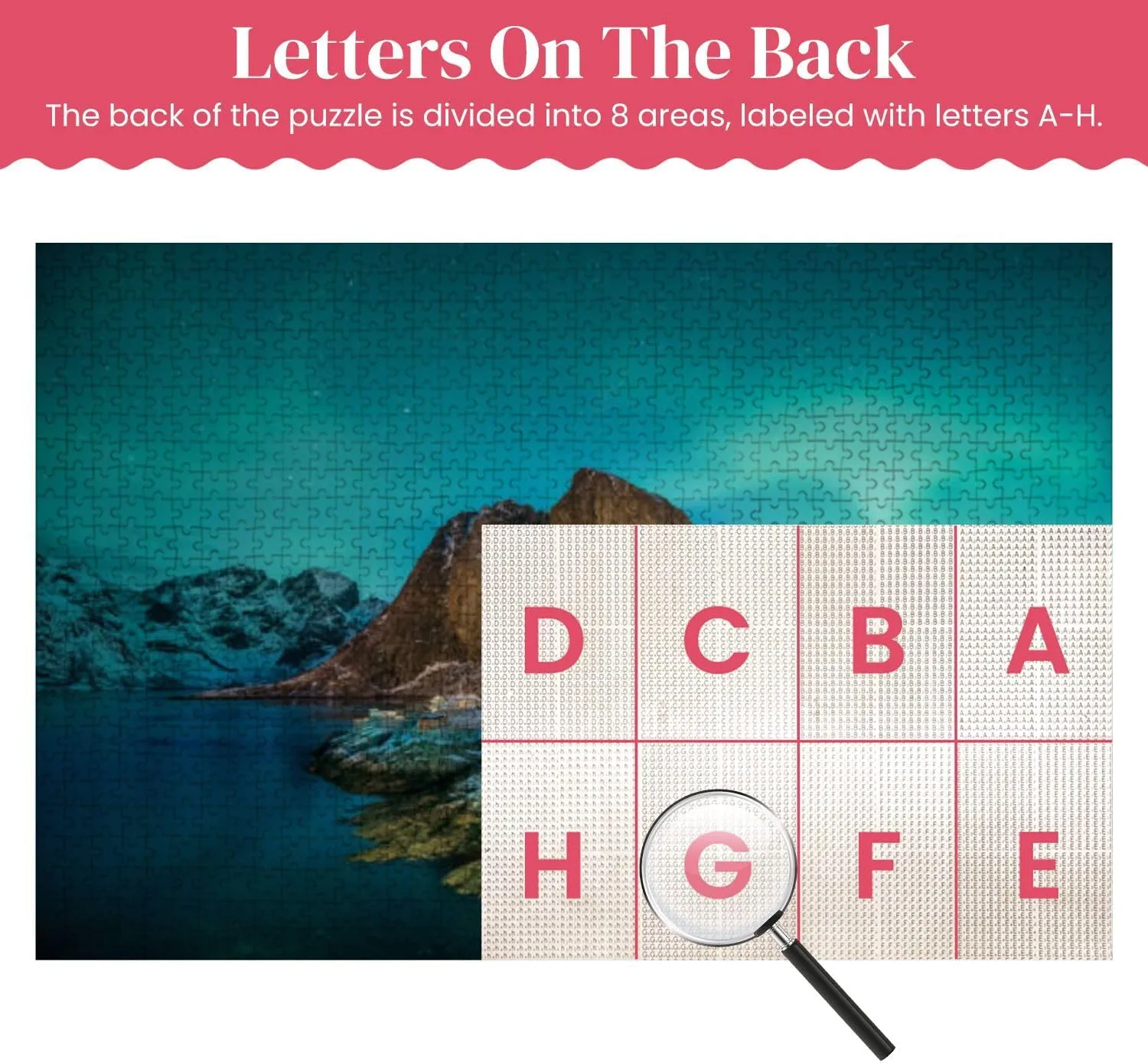 Wooden Puzzles Borealis Mountain Fishing Village Hamnoy Jigsaw Puzzles for Adults 1000 Pieces Impossible Puzzle Challenging Puzzle Educational Toys Decompression Game