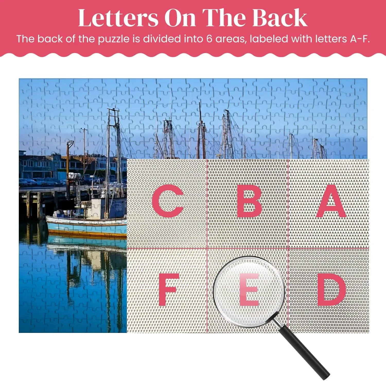 Wooden Puzzles Fishing Boats Jigsaw Puzzles for Adults 500 Pieces Impossible Puzzle Challenging Puzzle Educational Toys Decompression Game