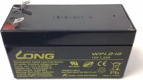 WPI1.2-12 Rechargeable Sealed Lead Acid 12v Battery 1.2ah, Robust Design for All Conditions - Backup Battery and Power Source for Upright Bike P/N 1000309219 Works with Matrix