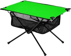 xigua Bright Green Folding Camping Table,Portable Camp Table with Carry Bag Beach Table Folding Table for Picnic, Camp,Party,Travel74