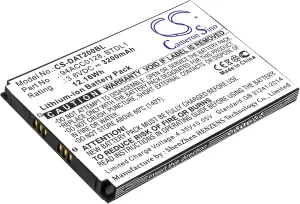 XSP Replacement Battery for Axist, DL-Axist PN 94ACC0129, 3H21-00000491, 94ACC0128, BTDL1