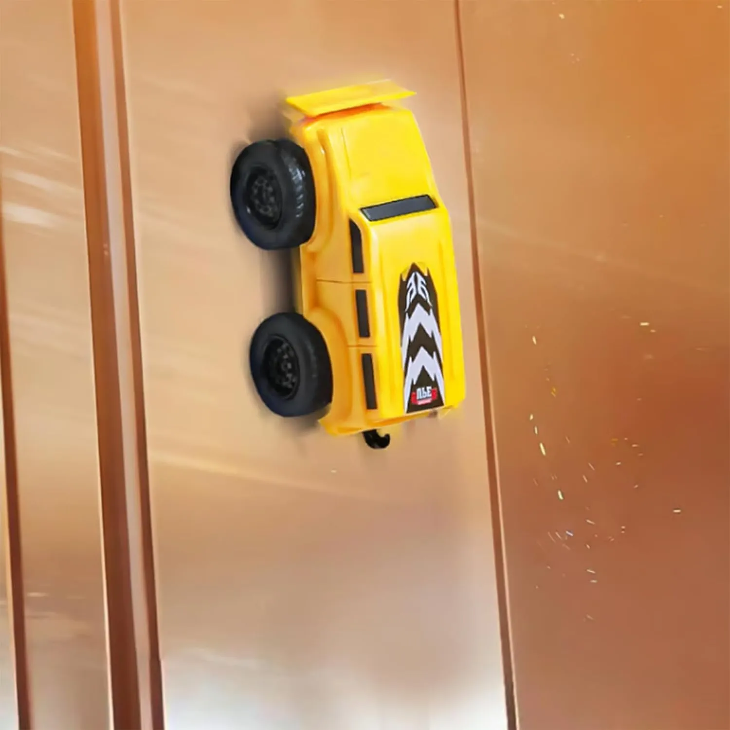Yearpilrim Magnetic Wall Climbing Toy Car, Cars That Drive on Walls and Ceiling, Magnetic Levitation Inertia Climbing Wall Toy Car (3 Colors)
