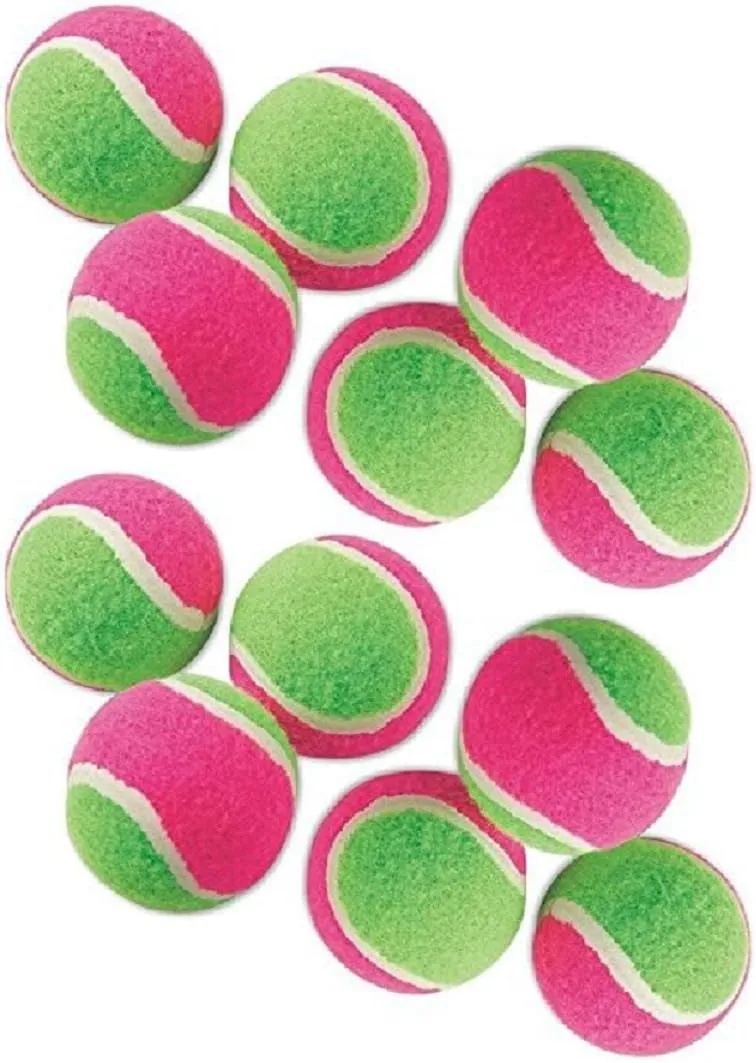 YMCtoys Replacement Sticky Balls for Toss and Catch Sport Game, Hook and Loop, Refill Pack of 12