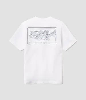 Youth Bassquatch Logo Tee SS- Bright White