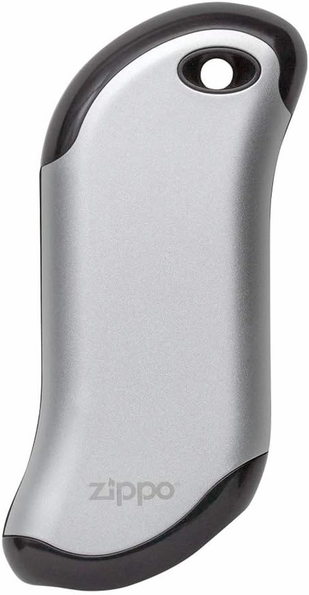 Zippo Silver HeatBank 9s Rechargeable Hand Warmer