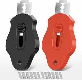 𝟐𝟎𝟐𝟒 𝐔𝐩𝐠𝐫𝐚𝐝𝐞𝐝 2 Pack Bread Lame for Dough, Extractable & Magnetic Bread Lame Tool with 5PCS Blades for Artisan Bread, Essential Sourdough Bread Baking Supplies